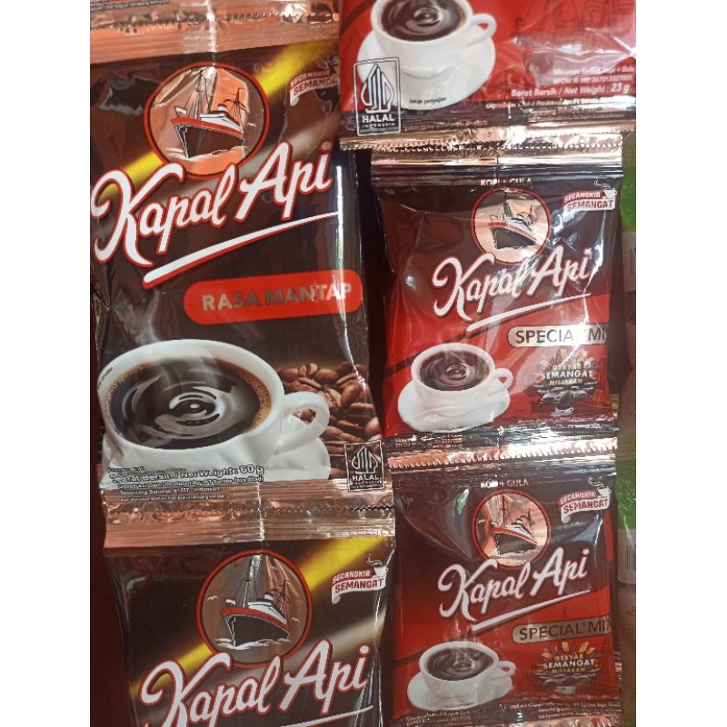 

kapal api 60 gr original / kapal api special mix 23 gr