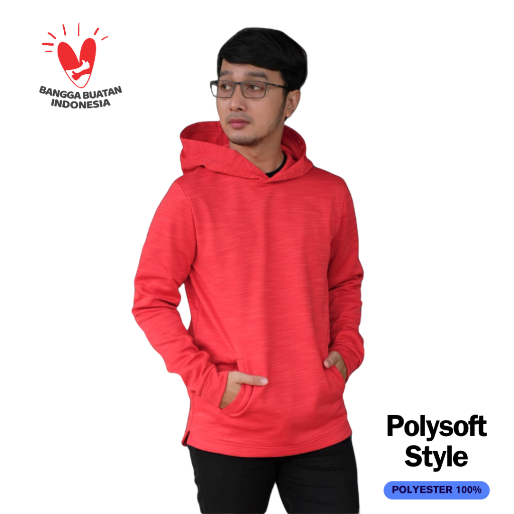 Red Premiumsoft Hoodie Sweater - 99 ninety nine names - pria