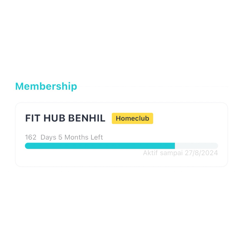 WTS FITHUB MEMBERSHIP CABANG BENHIL