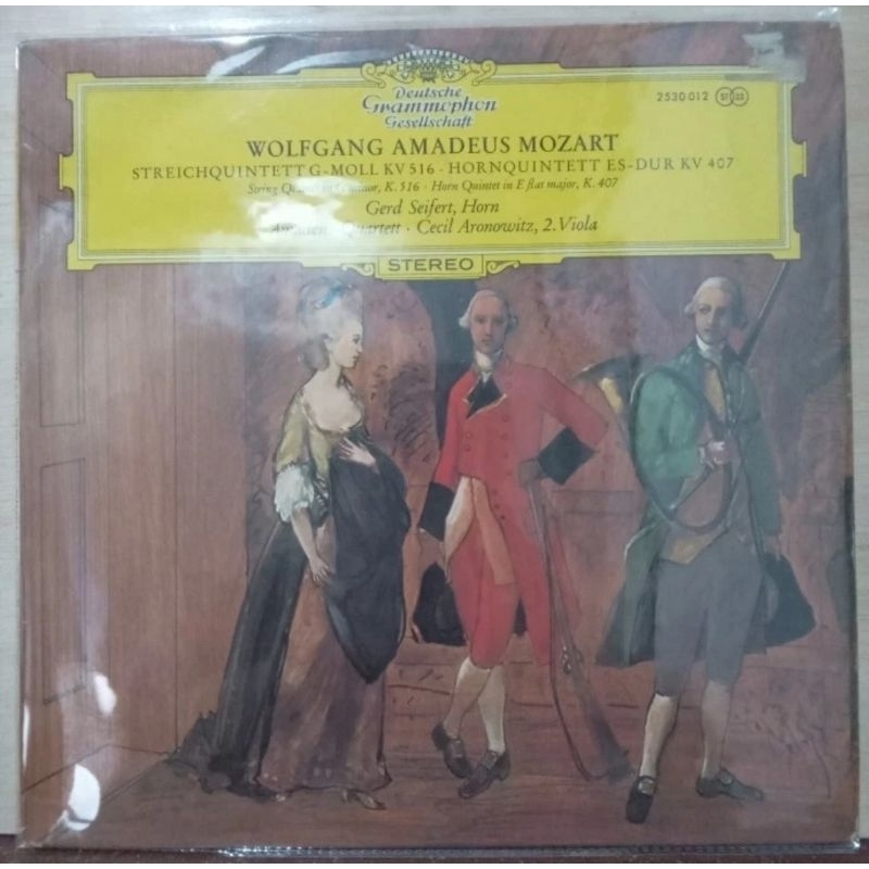 Vinyl Piringan Hitam 12 inch Wolfgang Amadeus Mozart