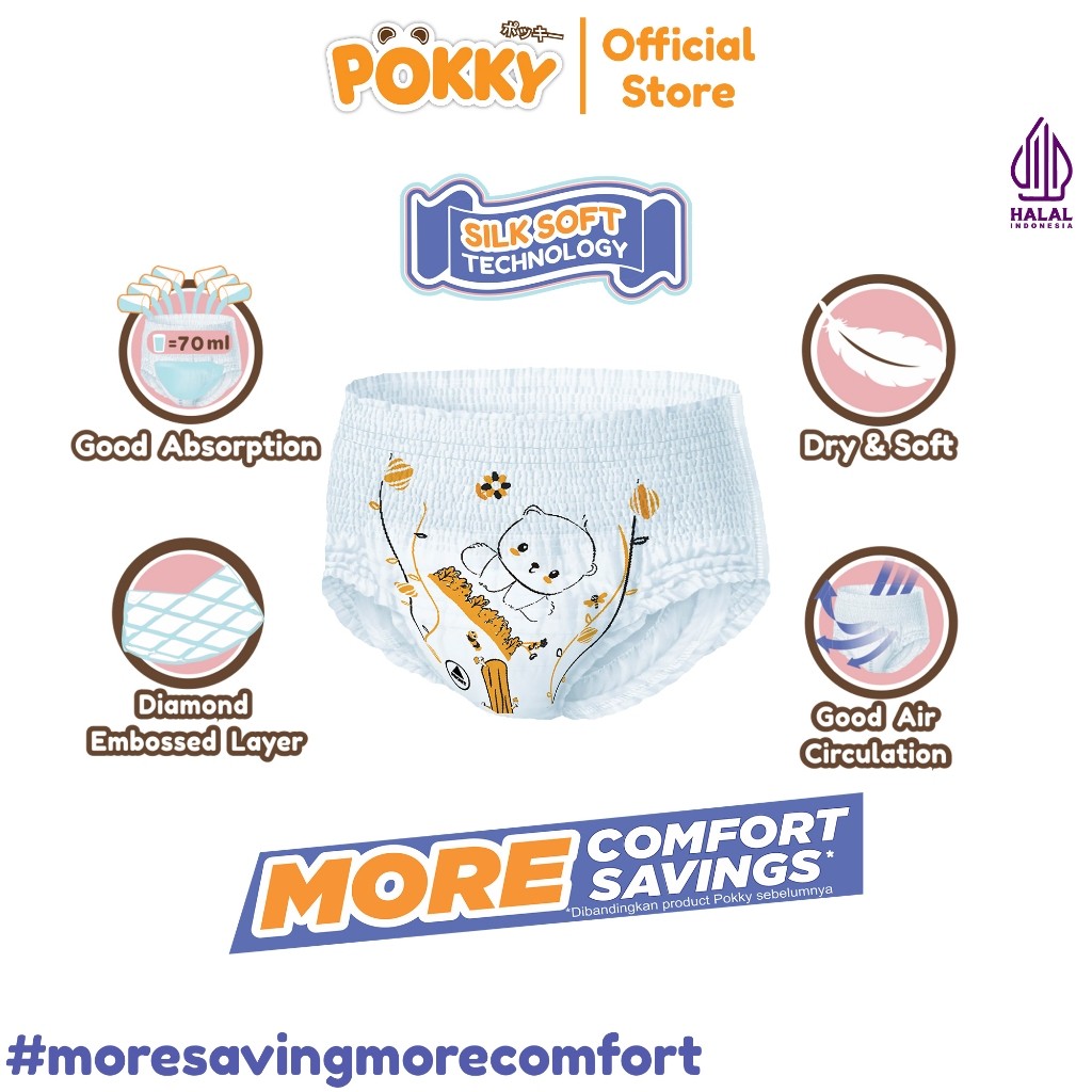 POKKY POPOK CELANA [1 BAG] XXLL22-2 - Gambar 3