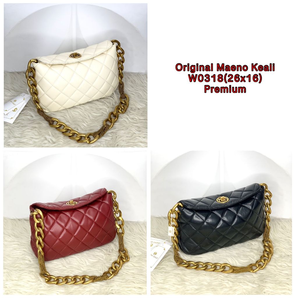 Maeno Keali Original - Tas Pesta Rantai Mewah - W0318