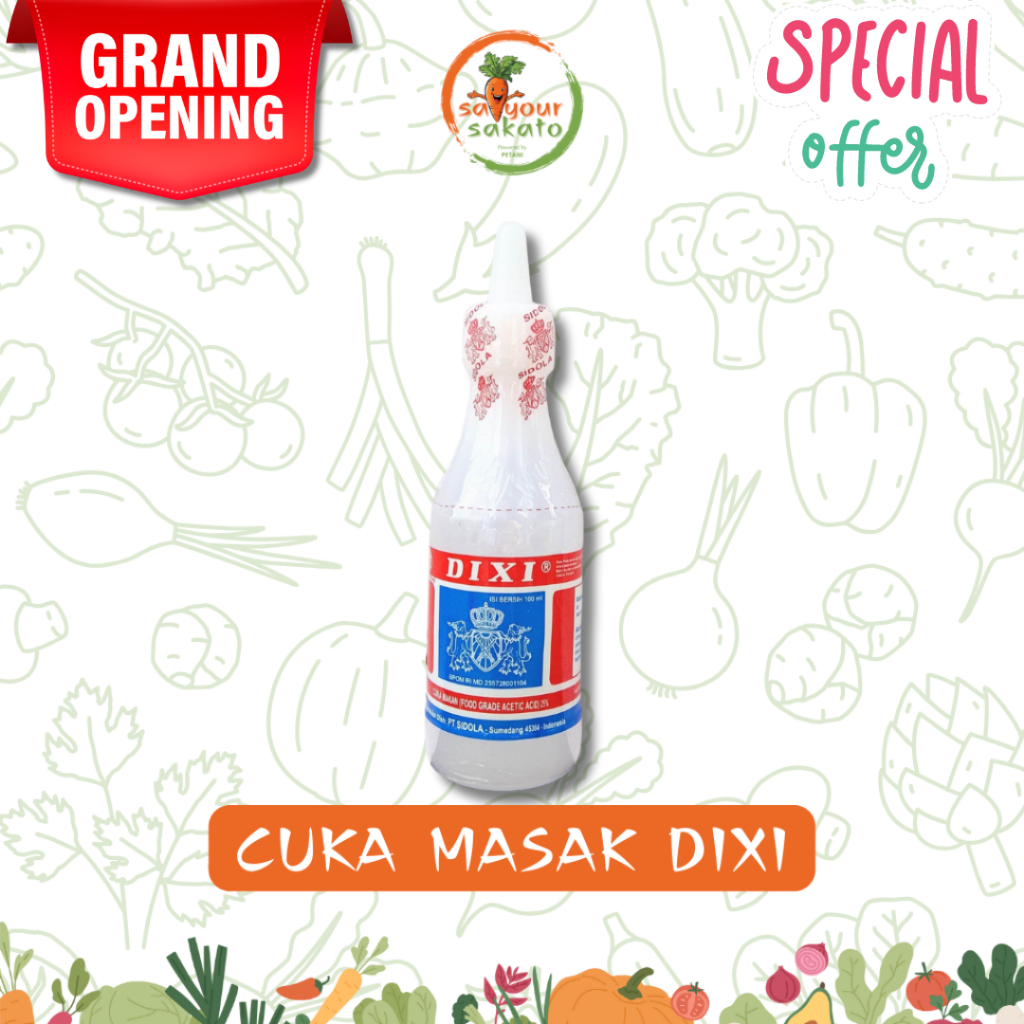 

Cuka Masak Dixi Per Botol 100ml