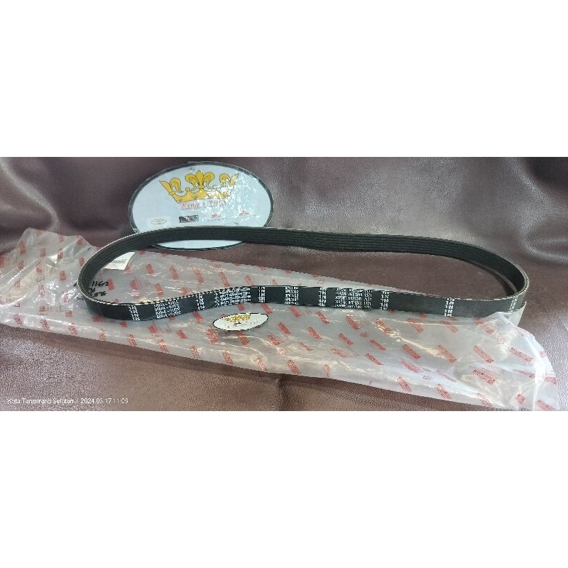 FAN BELT CALYA SIGRA 6PK1162 ASLI