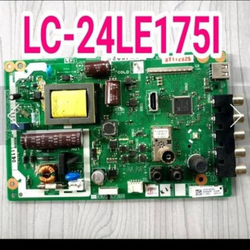 MB/MESIN TV/MAIN BOARD TV LED SHARP 24LE175I