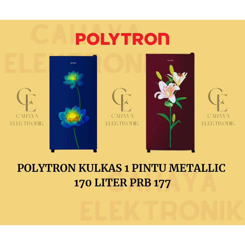 KULKAS 1 PINTU POLYTRON BELLEZA PRB PRB 177