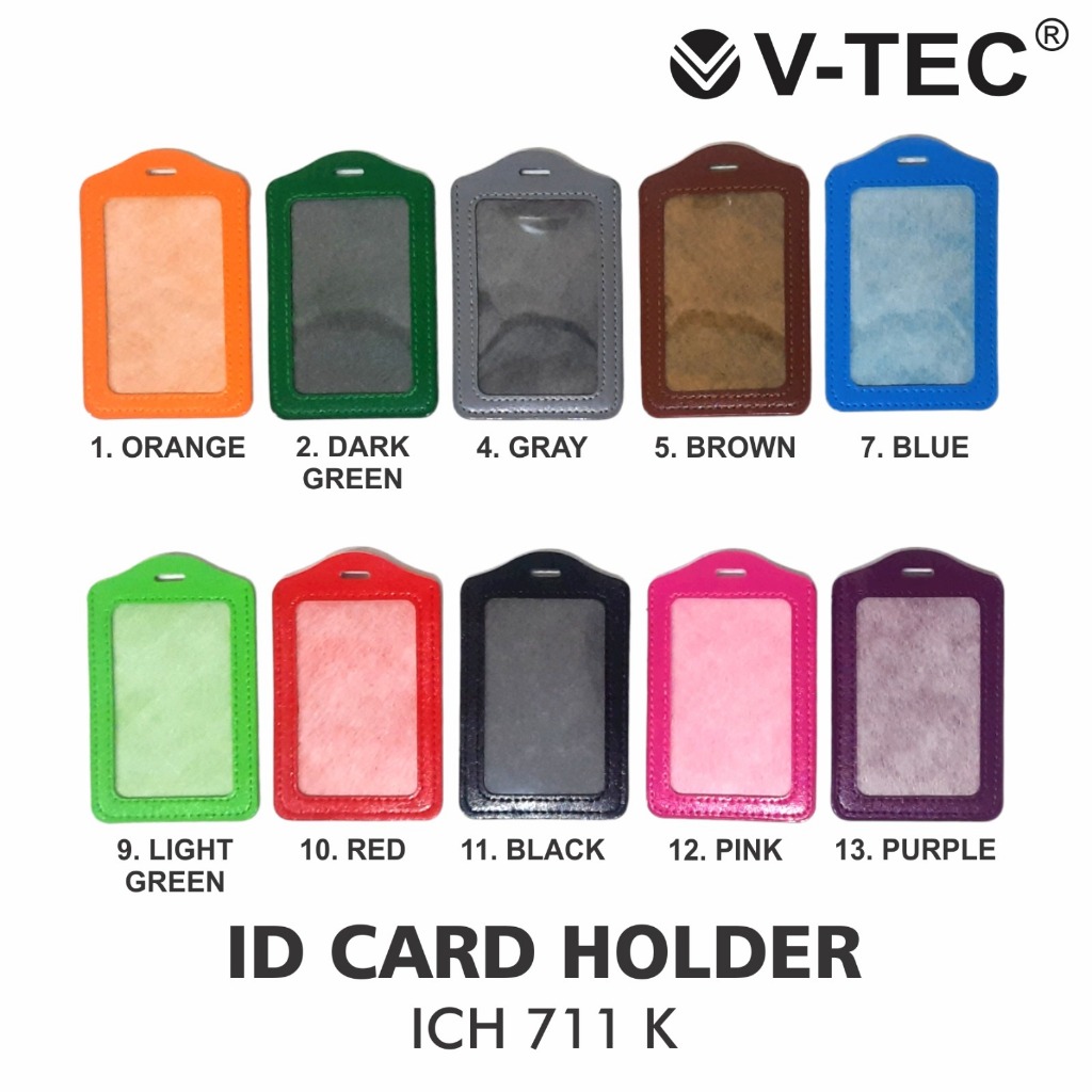 

V-TEC ID CARD HOLDER TYPE ICH 711K