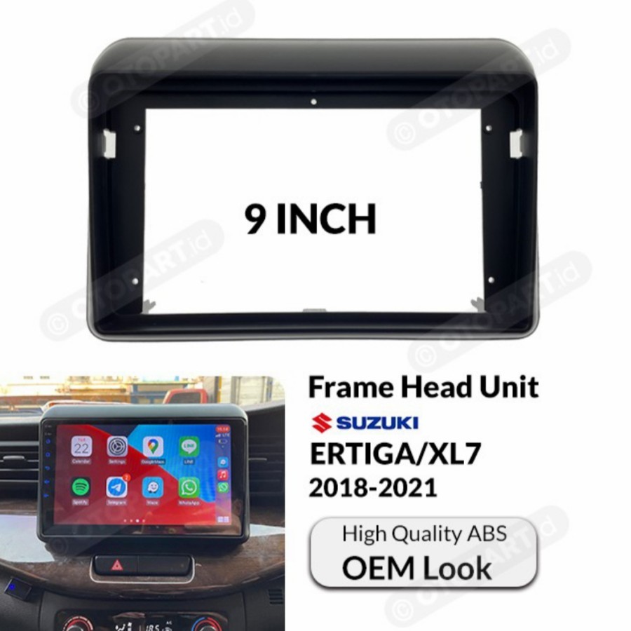 Frame Headunit OEM Suzuki Ertiga/XL7 2018-2021 9" Inch