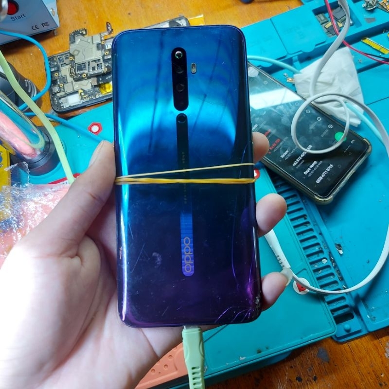 oppo reno 2f minus lcd mesin oppo reno 2f normal