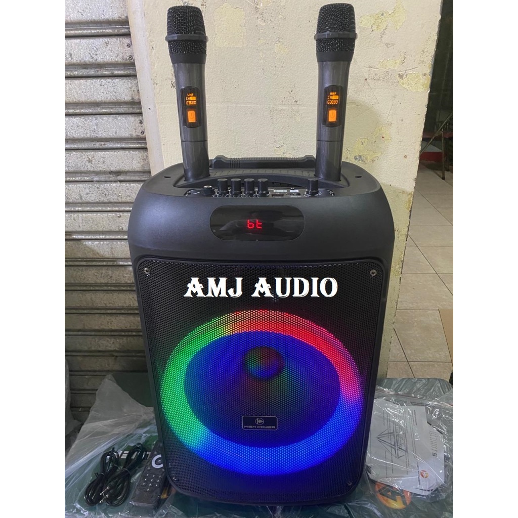 Speaker Portable Wireless High Power 777 Plus Original 12 inch