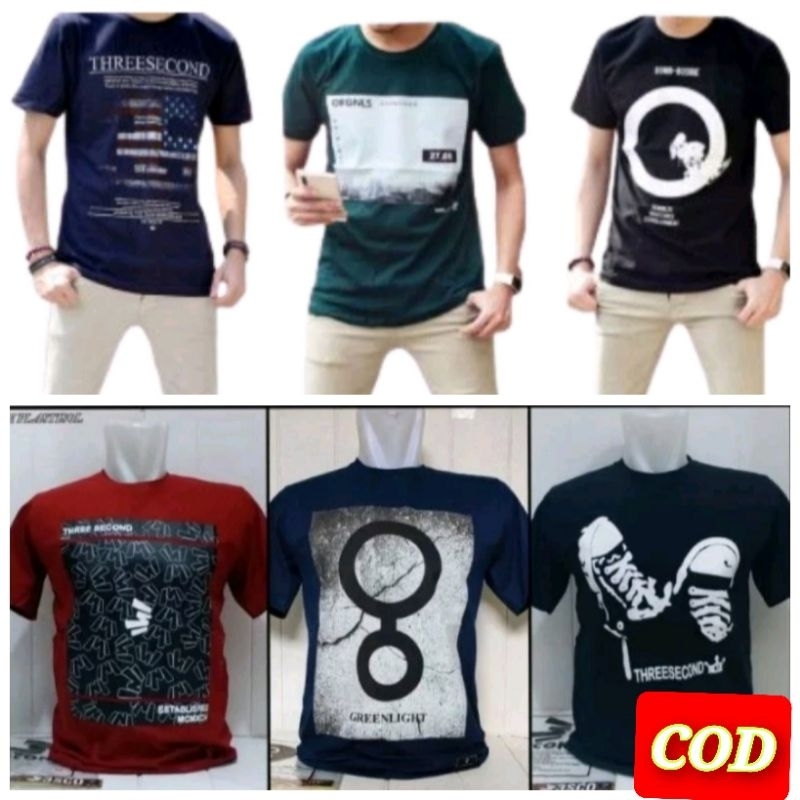 100RB DAPAT 7PCS KAOS MOTIF