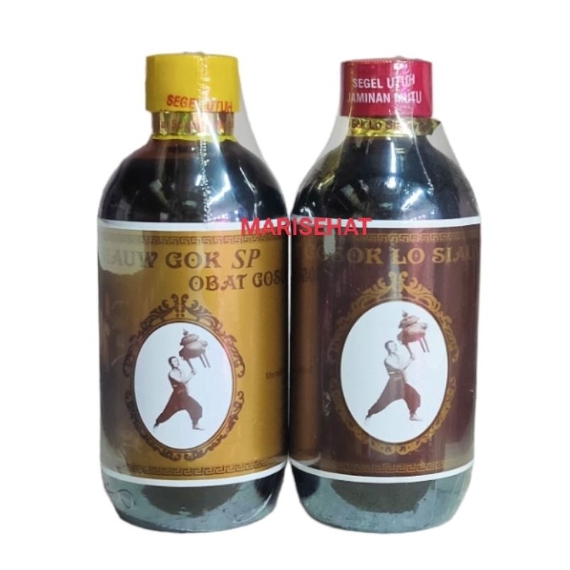 OBAT GOSOK LO BANTENG (ARAK GOSOK KESELEO, BENGKAK) - LO SIAUW GOK