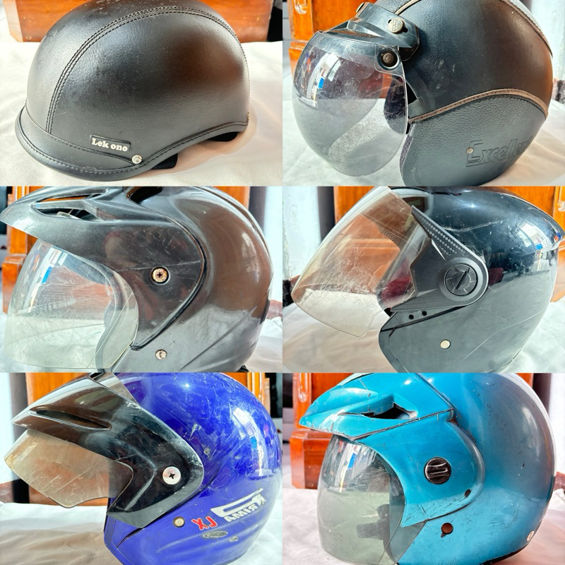 TERMURAH HELM BOGO / HELM HONDA / HELM SEPEDA / HELM BATOK / HELM BERKUDA / HELM PRELOVED / HELM BEK