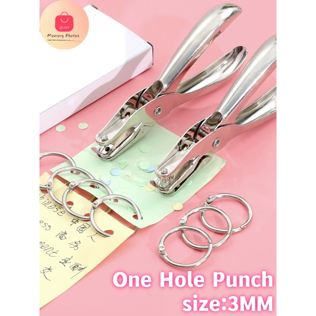 

Pembolong Kertas Satu Lubang One Hole Punch - QUAFF