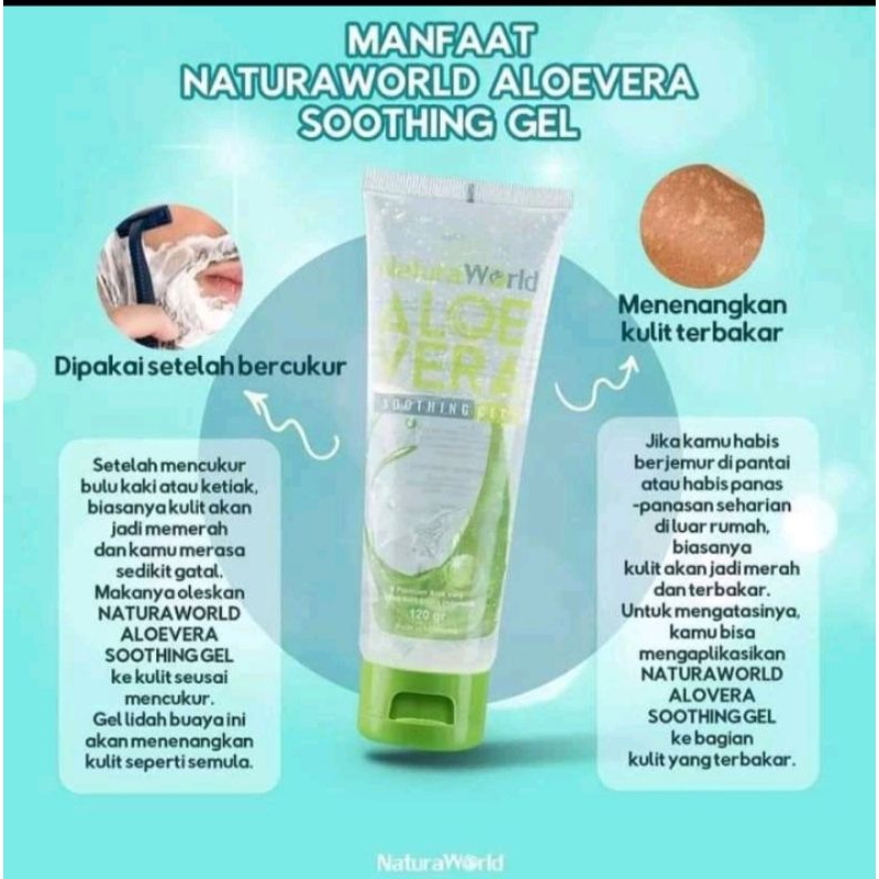 Natura World Aloe Vera shooting gel