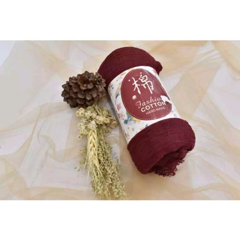 Pasmina Crinkle Premium(Ukuran jumbo)