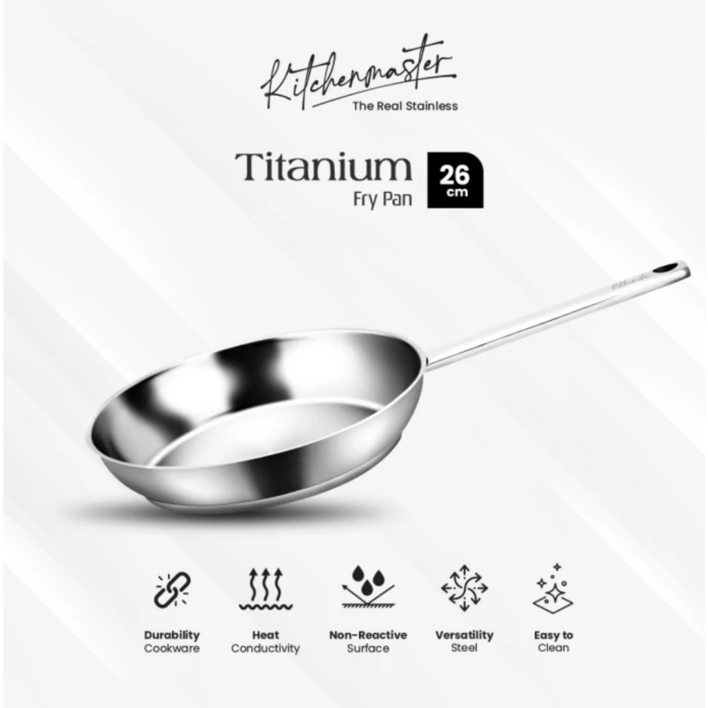 KITCHEN MASTER STAINLESS STEEL 304 Cookware  - PREMIUM COOKWARE
