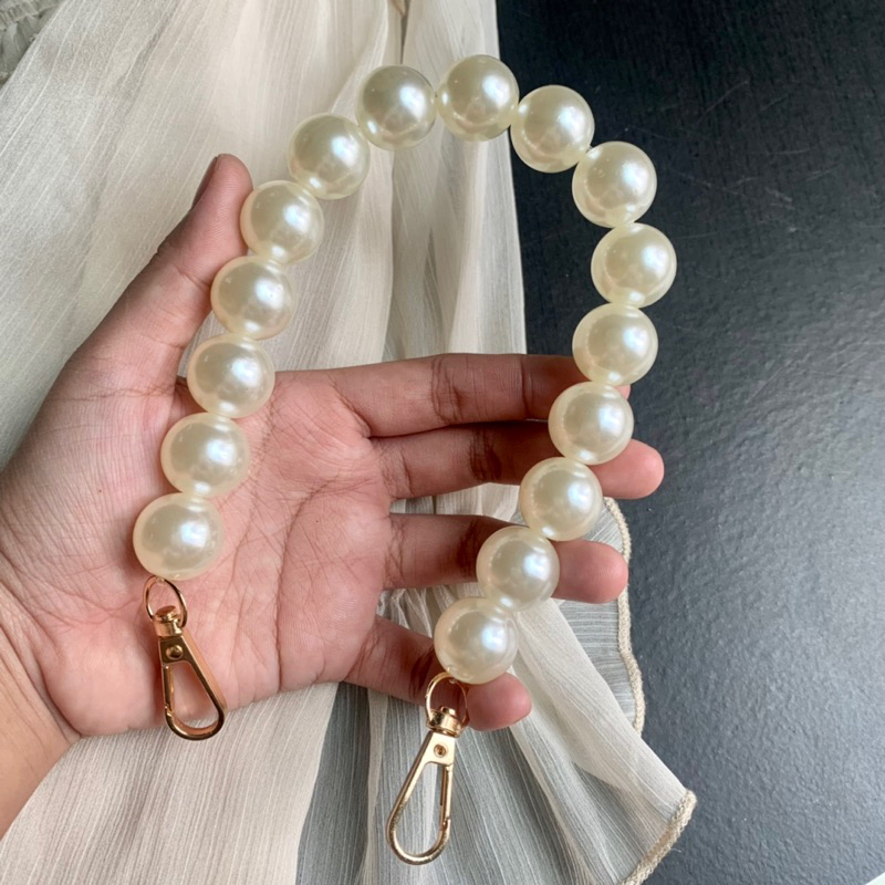 strap tas mutiara (16mm dan 18mm) panjang 35cm