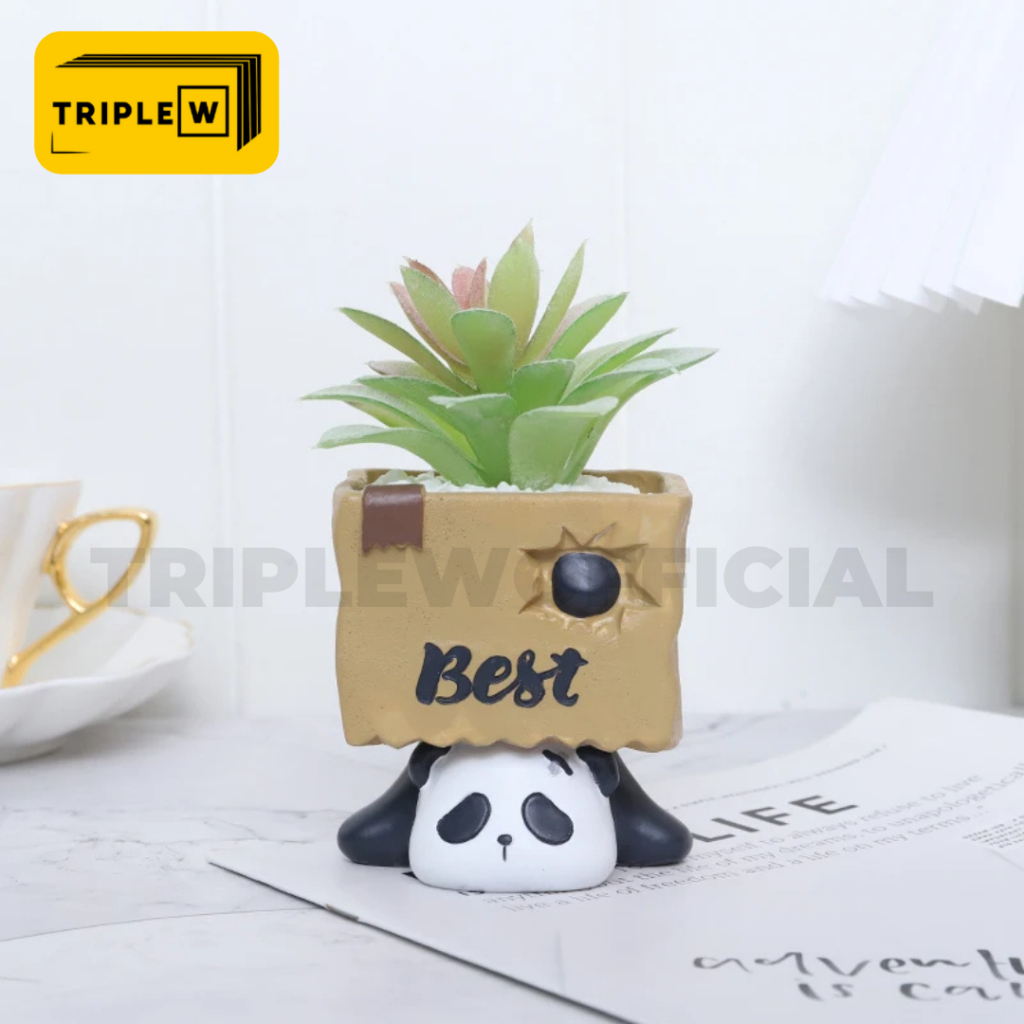 

Triple W Tempat Pensil Tabung Pensil PenKorean Pen Holder Cute Panda