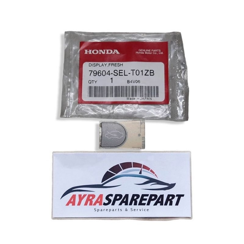 Sticker stiker frame udara masuk mobil Honda Jazz GD3 - City GD8 2003 - 2008 ( Kode part 79604-SEL-T