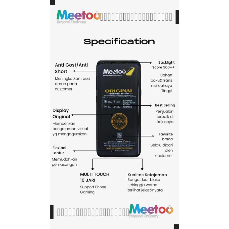 LCD OPPO A3S / LCD TOUCHSCREEN OPPO A3S CPH1803 CPH1853 LCD OPPO A5/LCD OPPO