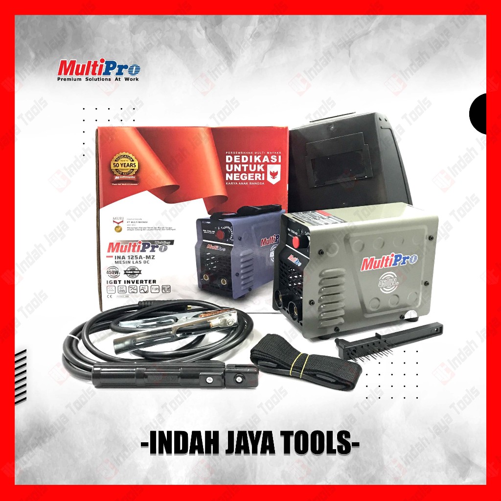 MULTIPRO SOLID 125 A-ST Mesin Travo Las Listrik Inverter 450 Watt