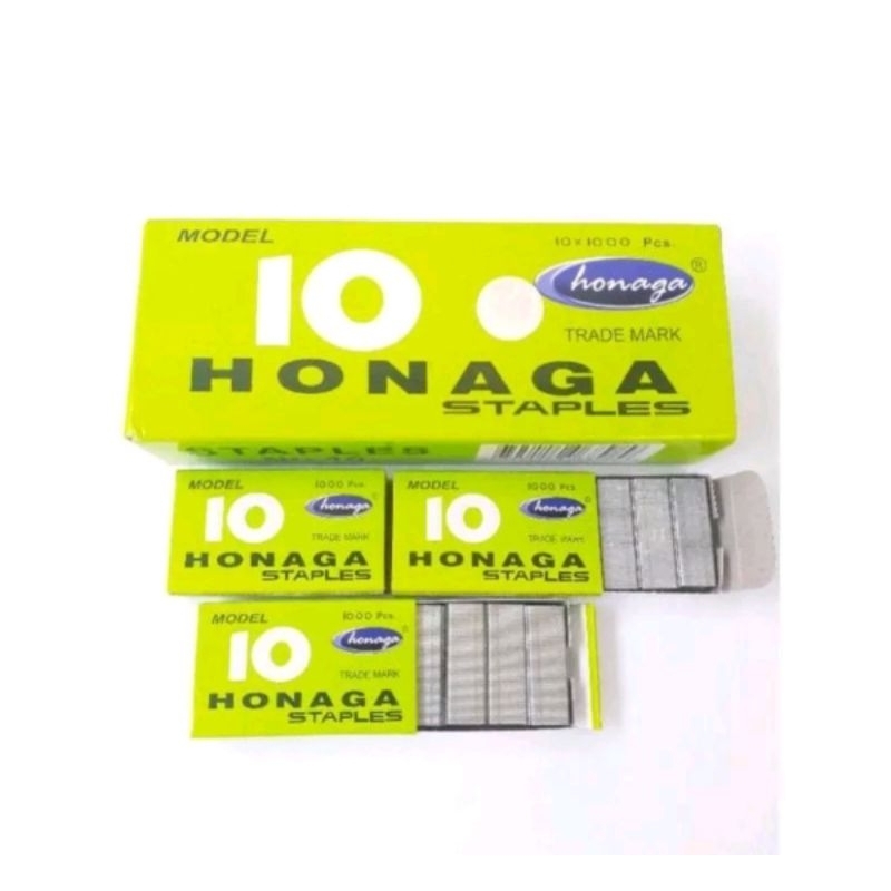 

REFILL MAX NO.3/ ISI STAPLES MAX NO.3- 1M 24/6 / ISI STAPLES NO 10 HONAGA / STAPLES HONAGA KECIL