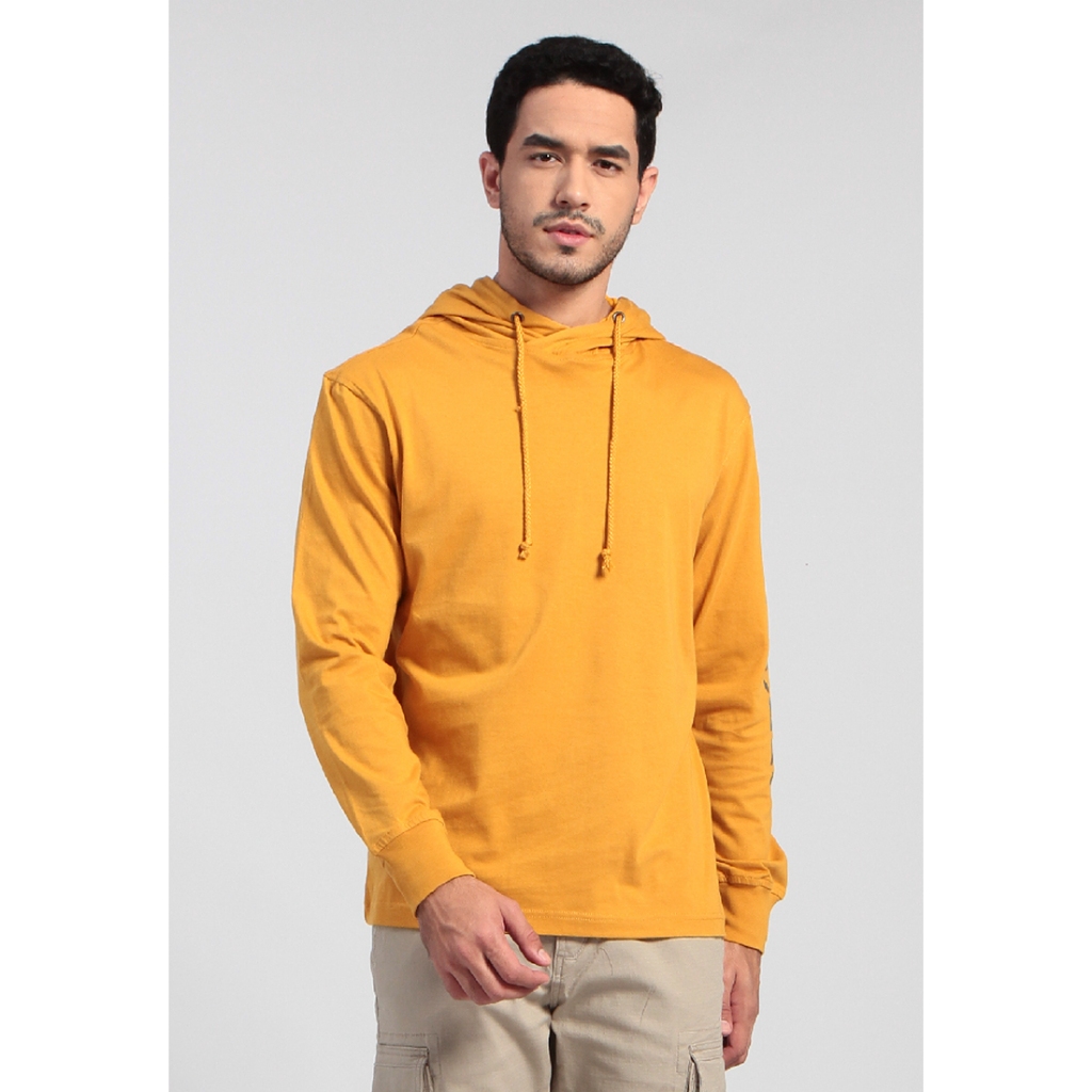 Kaos MGEE Original Pria Lengan Panjang Hodie Squad C004 Yellow