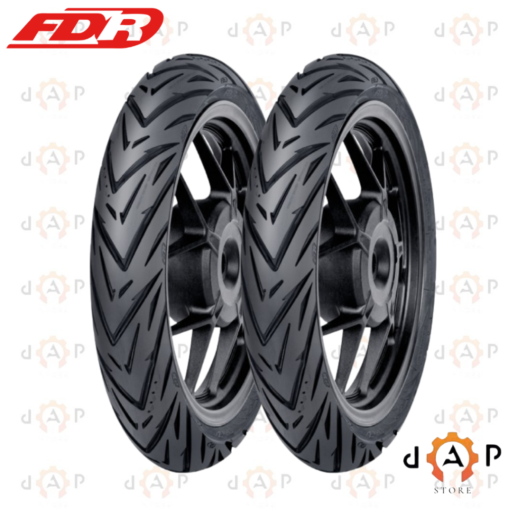 PAKET BAN MOTOR MATIC RING 14 FDR GENZI PRO TUBLES 100/80 & 90/80-14 BAN MOTOR VARIO, PCX 150, LEXI