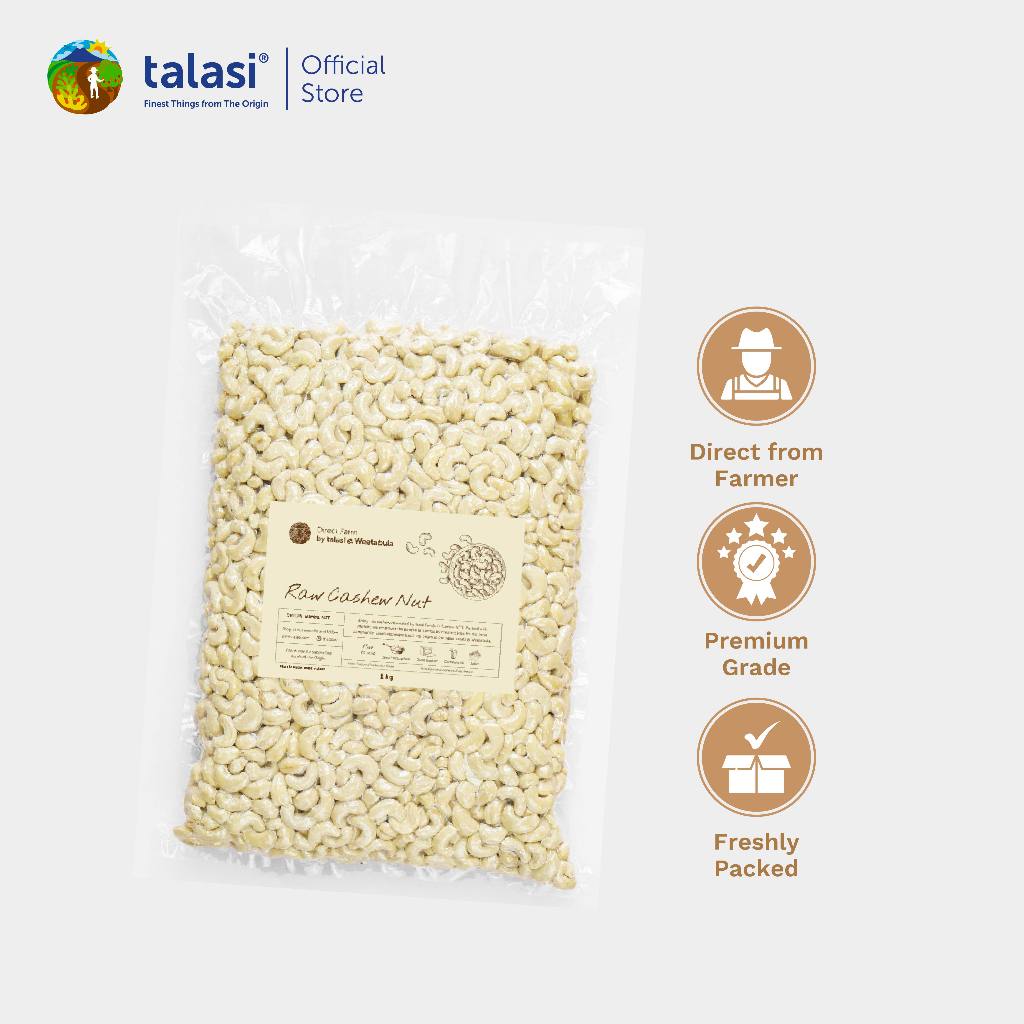 	 Raw Cashew - Kacang Mete Mentah Asli Sumba 1000gr	