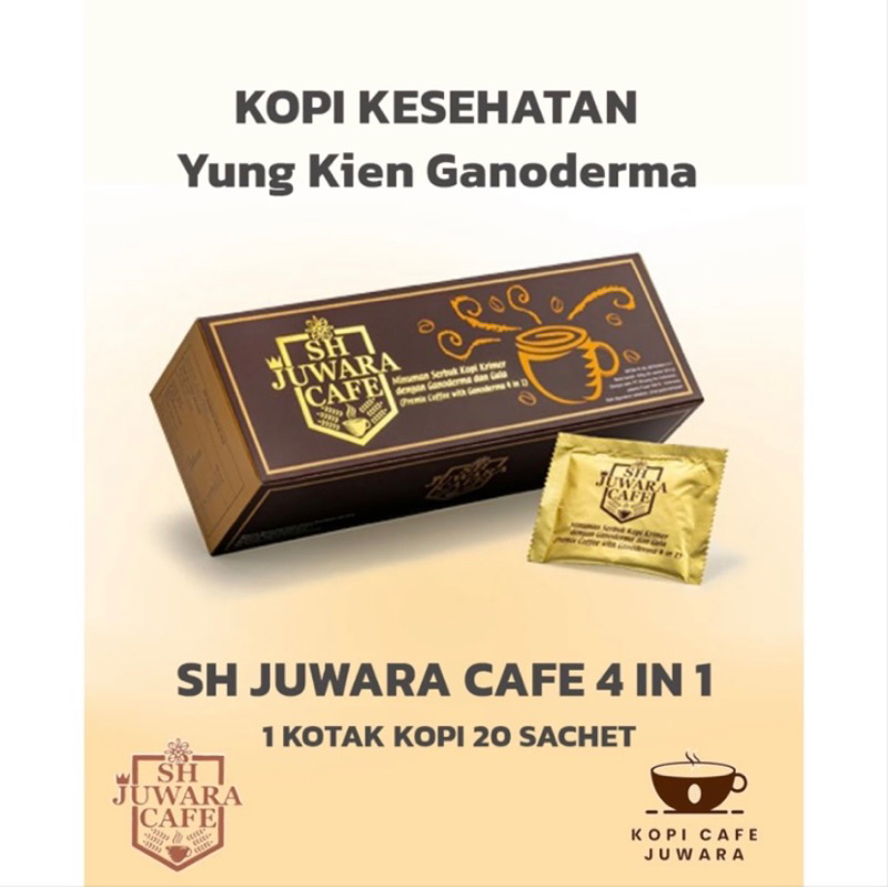 

SH kopi JUWARA/ kopi kesehatan/ kopi lingzhi/ kopi ganoderma