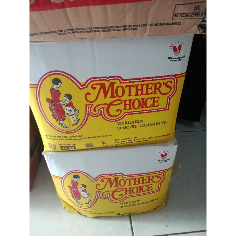 

Mother's Choice margarin 15kg dus