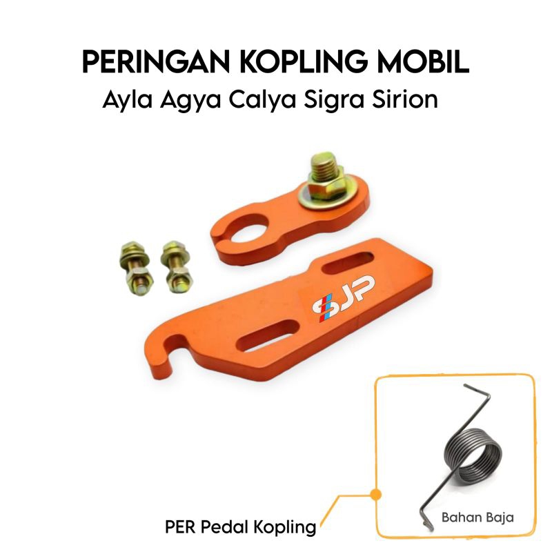 Pengenteng Peringan Kopling Mobil Ayla Agya Calya Sigra Sirion plus per Torsi Per Pedal Kopling ayla