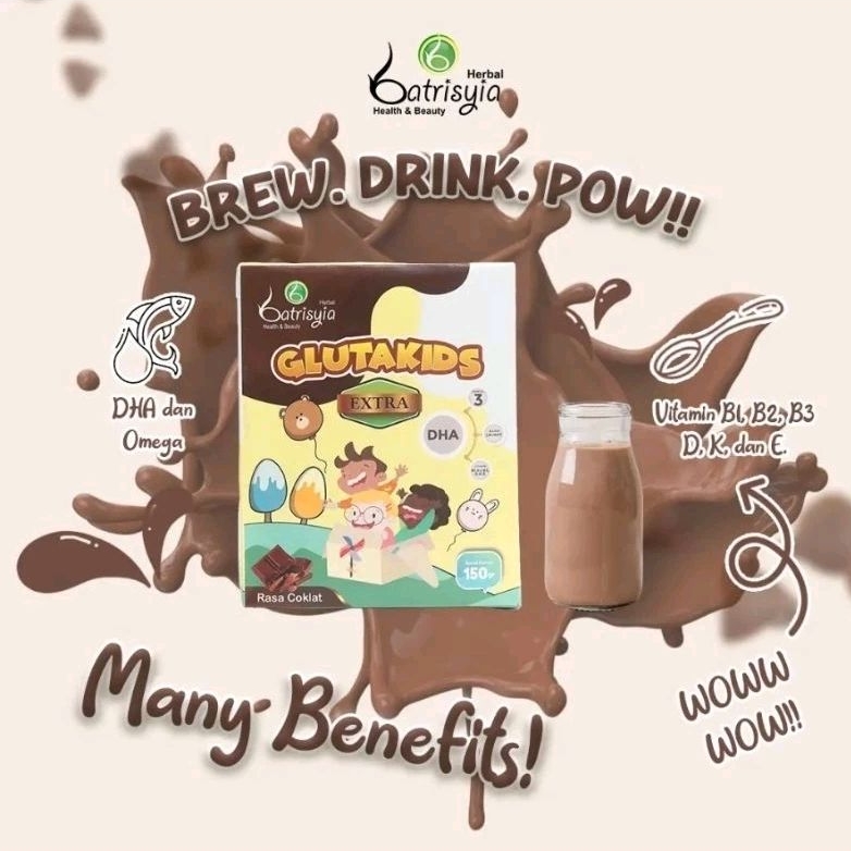 

Batrisyia Glutakids Minuman Imunitas Anak 150g