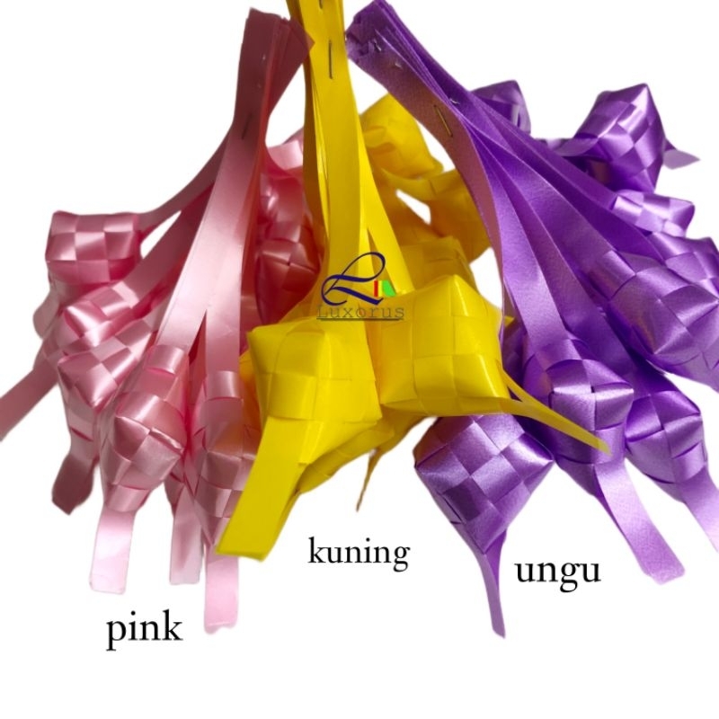 

Ketupat Hiasan Parcel Kecil (GOSEND ONLY)