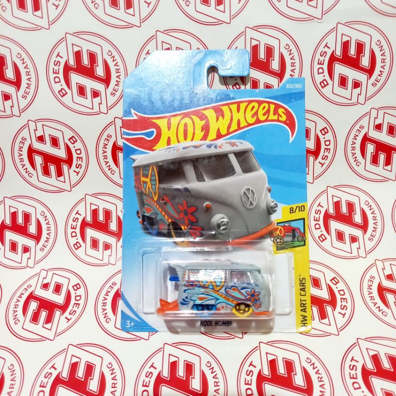 hotwheels KOOL KOMBI ART CARS