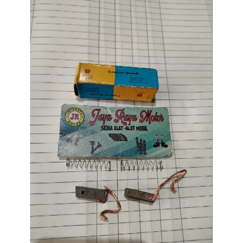 Carbon Brush Dinamo Fan Kipas Arang arang Honda Jazz CRV Mobilio Brio