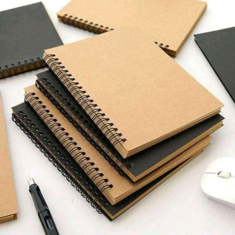 

Notebook / Diary Book / Sketch Book / Journal Book - Ukuran A6 (100 Halaman / 50 Lembar)