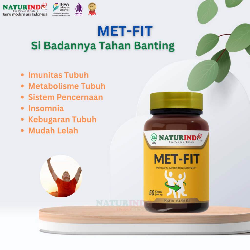 

Metfit (Herbal Special untuk Metabolisme Tubuh)