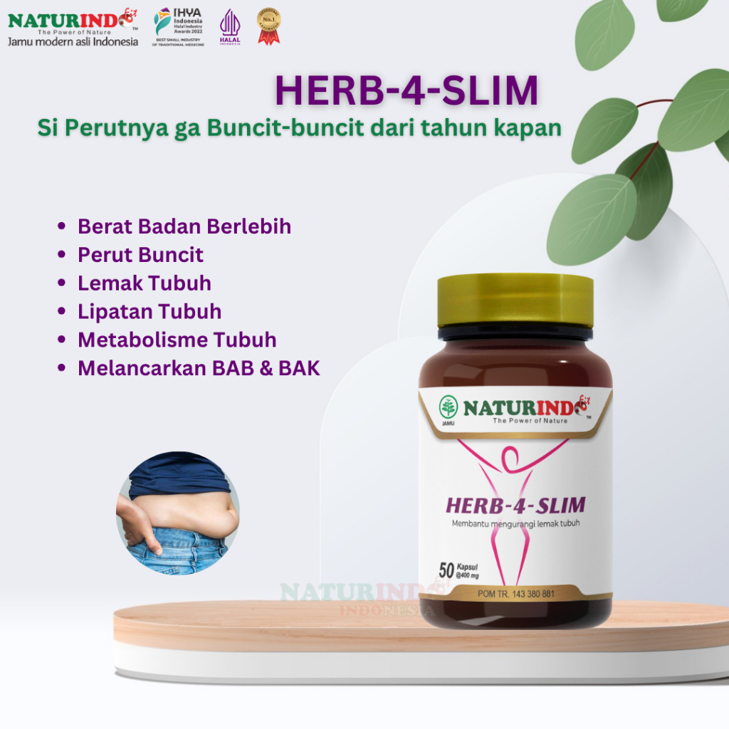 

Herb-4-Slim (Herbal Alami untuk Diet)