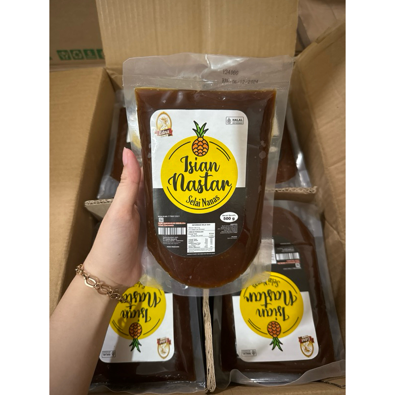

Selai Nastar / Isian Nastar / Selai Nanas Serat Edna 500gr