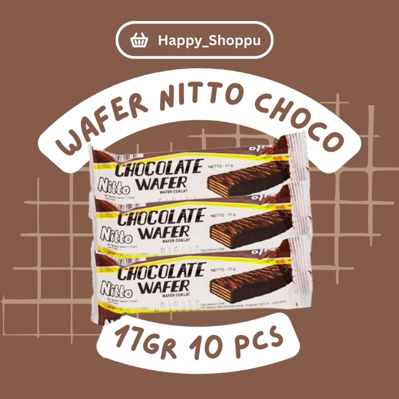 

Nissin Wafer Nitto 17gr