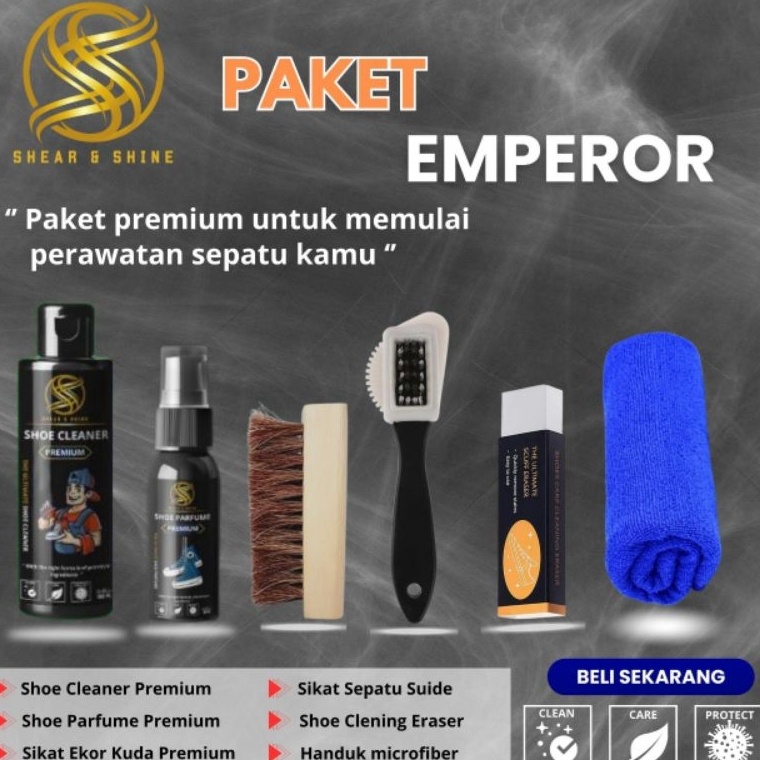 ART H87X Paket Pembersih Sepatu Shoes Cleaner Parfum Sepatu Sabun Cuci Sepatu