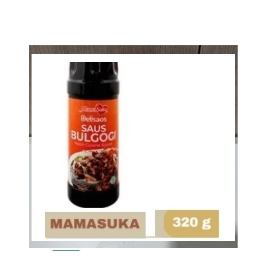 

MamaSuka Delisaos Saus Bulgogi Pet 320 mL