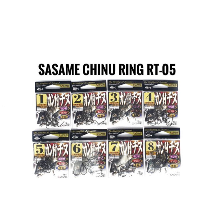 Termurah Kail Pancing Sasame Chinu Ring RT5