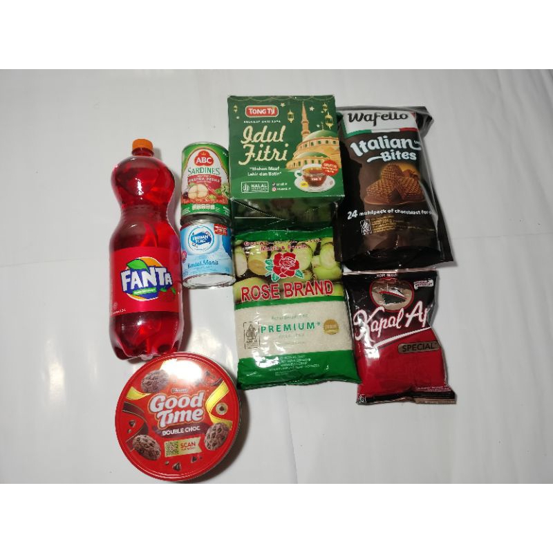 

Paket 5 (Paket snack, gula dan kopi)