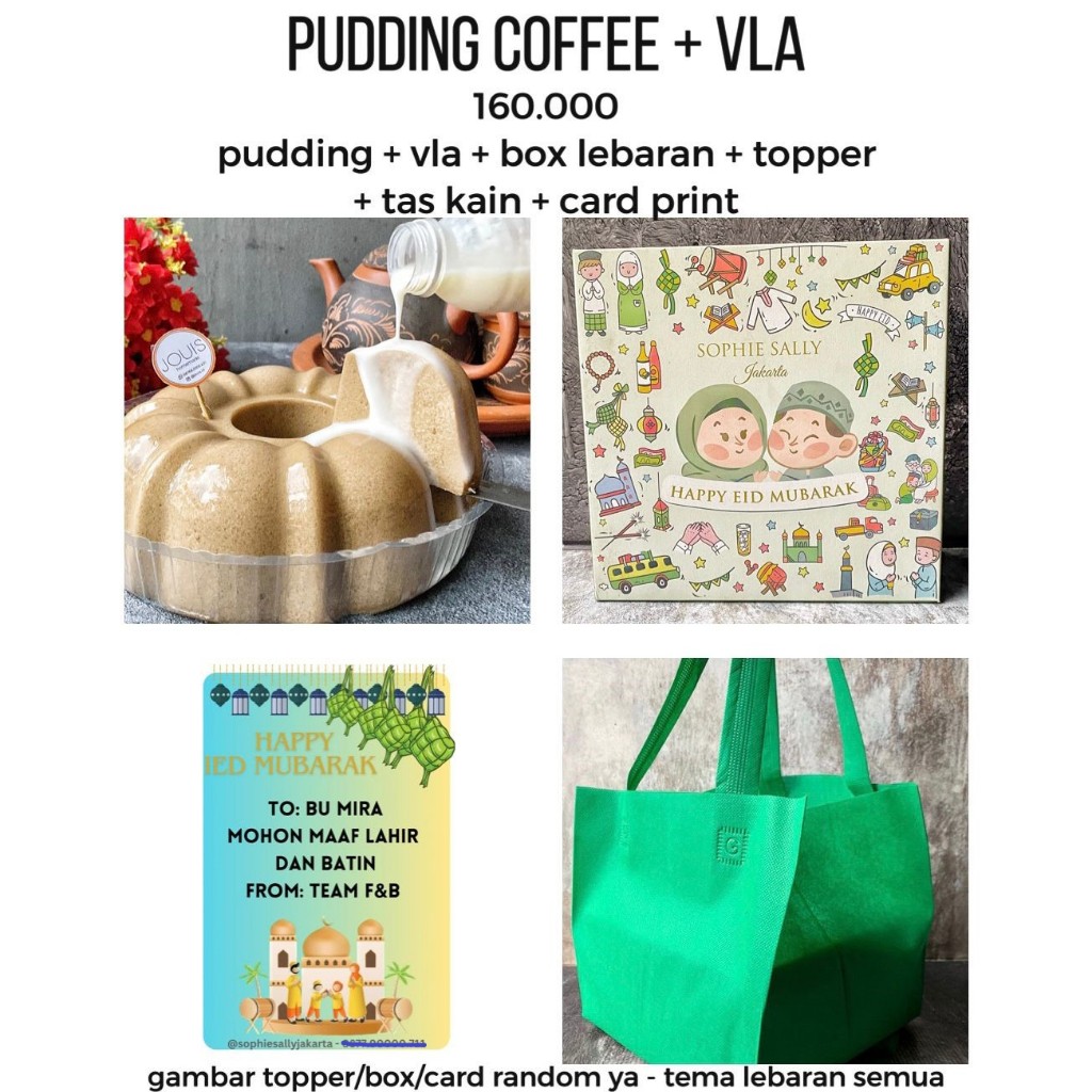

Pudding Coffee - Paket Idul Fitri / Hampers Lebaran - READY