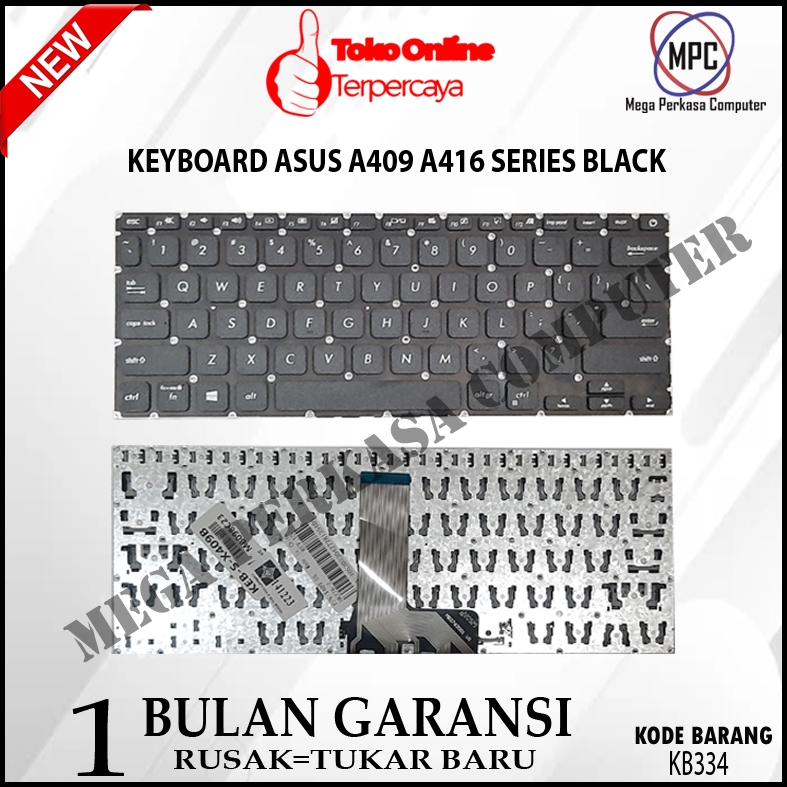KEYBOARD LAPTOP ASUS A409 X409 A409F A409U A409M A409FA