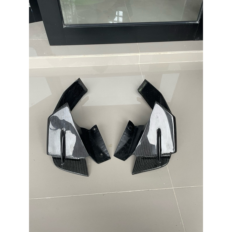 winglet side downforce carbon kevlar pnp ninja 250 fi old ninja 250fi new cbr250rr ninja carbu