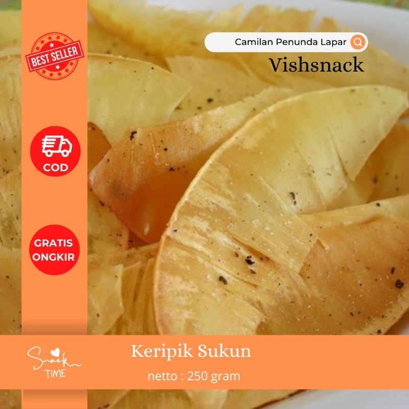 

Vishsnack | Keripik Sukun | Manis, gurih, renyah